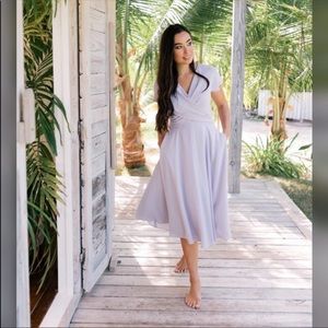 Gal Meets Glam size 2 NWT lavender Seraphina